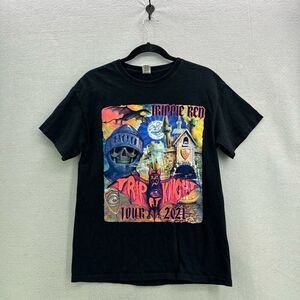 Trippie Red ‘Trip At Knight’ Tour 2021 T-shirt Black Spooky Size M